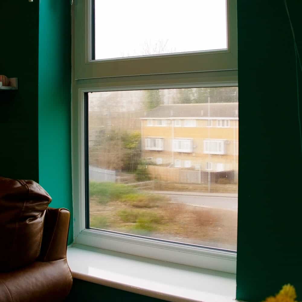 Fluted Glass Window Film