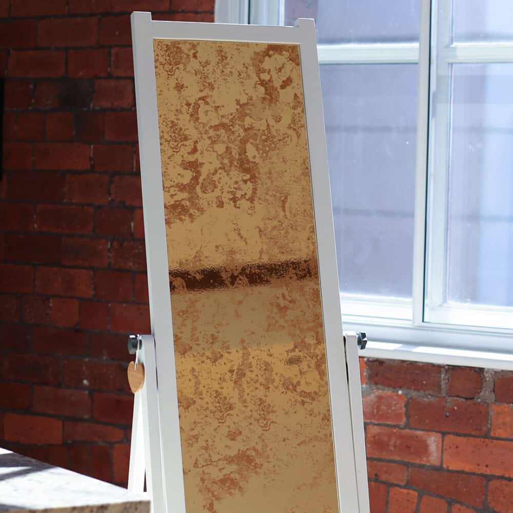 Vintage Gold Mirror Window Film 1 Vintage Gold Mirror Window Film